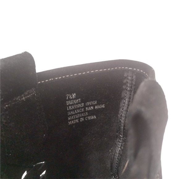 Sporto Bridget Black Suede Cowboy Boots Size 7.5 - Picture 3 of 14